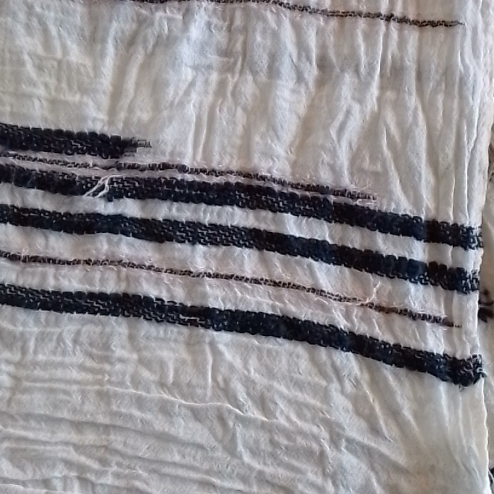 Rag & Bone Blanket Scarf With Fringe - Picture 4 of 9
